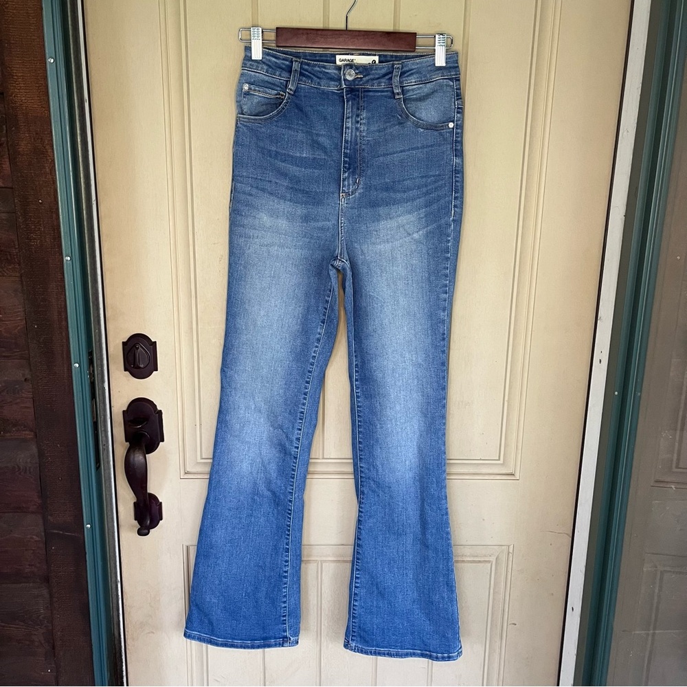 Garage High Rise Flare Jeans